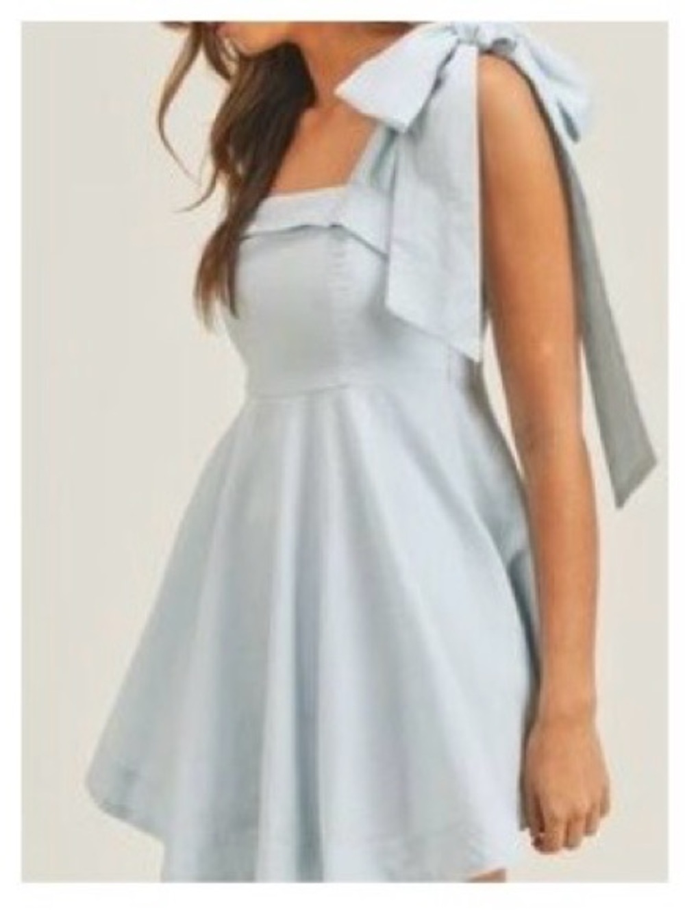 New MABLE Light Blue Summer Dress size M